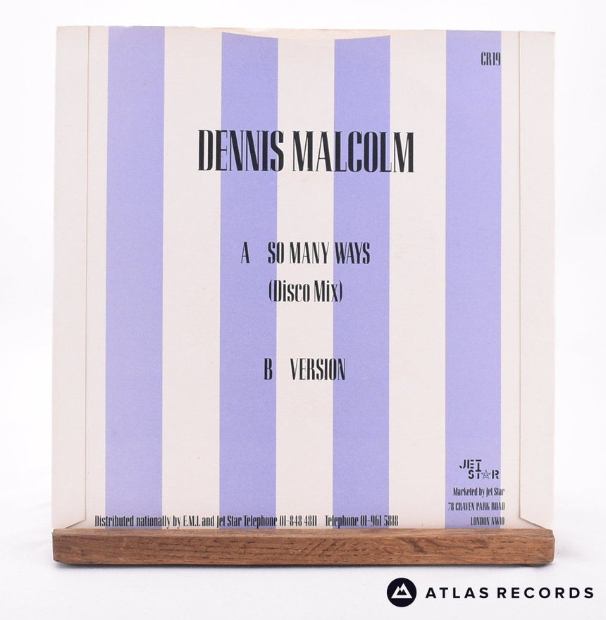 Dennis Malcolm - So Many Ways - 7" Vinyl Record - EX/VG+