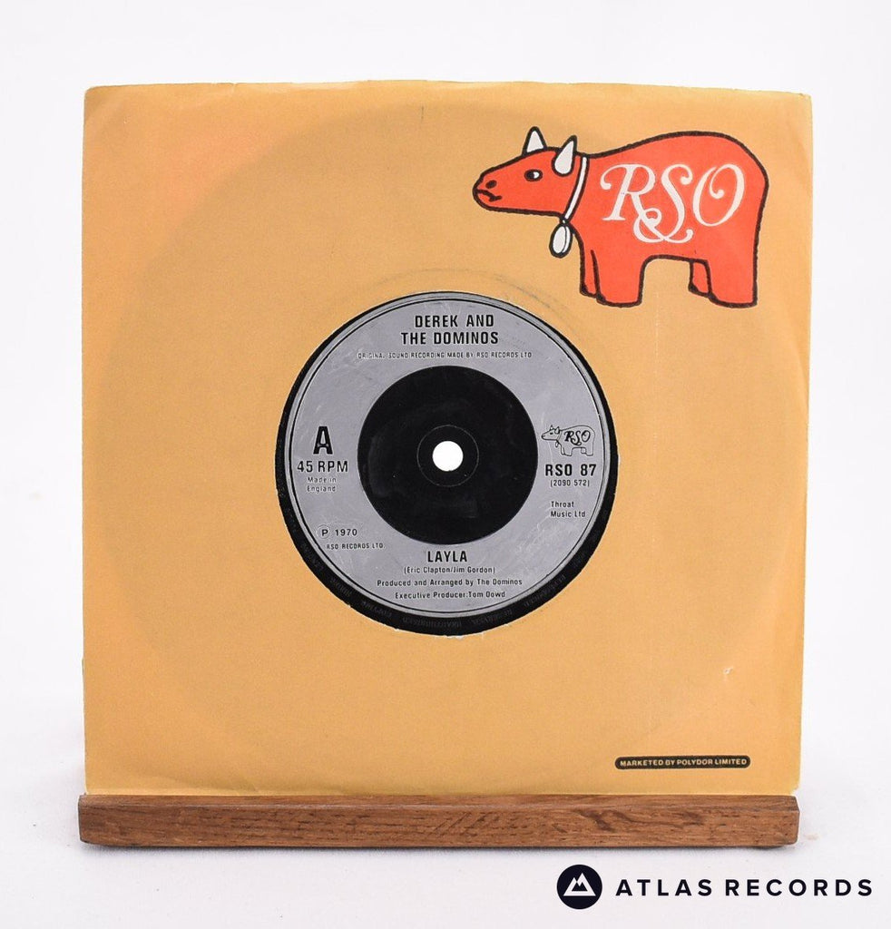 Derek & The Dominos Layla / Wonderful Tonight (Live) 7" Vinyl Record - In Sleeve