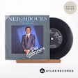 Des O'Connor Neighbours 7" Vinyl Record - Sleeve & Record Side-By-Side