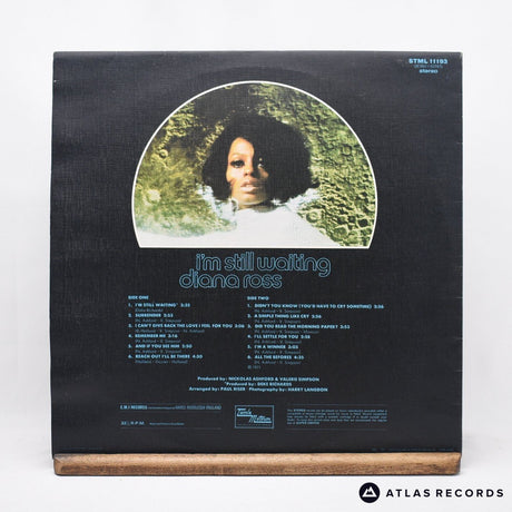 Diana Ross - I'm Still Waiting - Textured Sleeve LP Vinyl Record - EX/EX