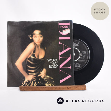Diana Ross Work That Body 7" Vinyl Record - Sleeve & Record Side-By-Side