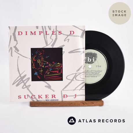 Dimples D Sucker DJ Vinyl Record - Sleeve & Record Side-By-Side