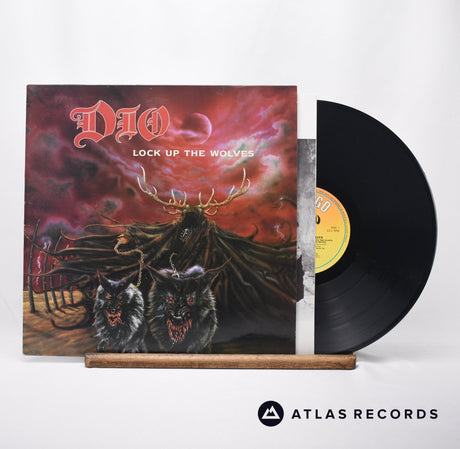 Dio Lock Up The Wolves LP Vinyl Record - Front Cover & Record