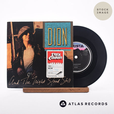 Dion And The Night Stood Still 7" Vinyl Record - Sleeve & Record Side-By-Side
