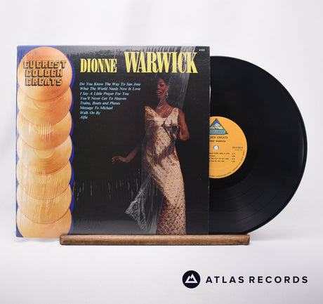Dionne Warwick Everest Golden Greats LP Vinyl Record - Front Cover & Record