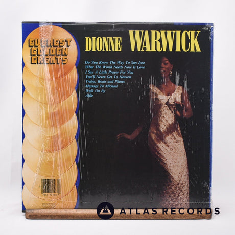 Dionne Warwick - Everest Golden Greats - LP Vinyl Record - EX/VG+