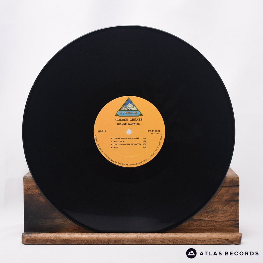 Dionne Warwick - Everest Golden Greats - LP Vinyl Record - EX/VG+