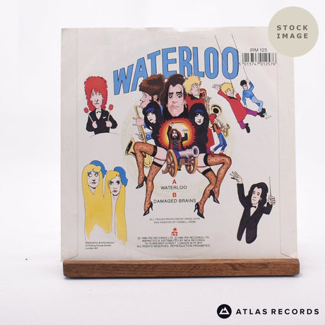 Doctor & The Medics Waterloo 7" Vinyl Record - Reverse Of Sleeve