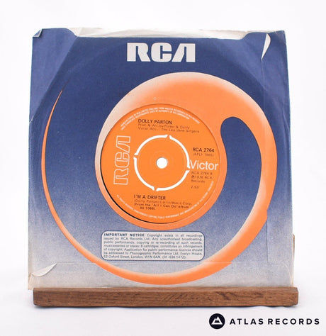 Dolly Parton - Shattered Image - 7" Vinyl Record - VG+/VG+