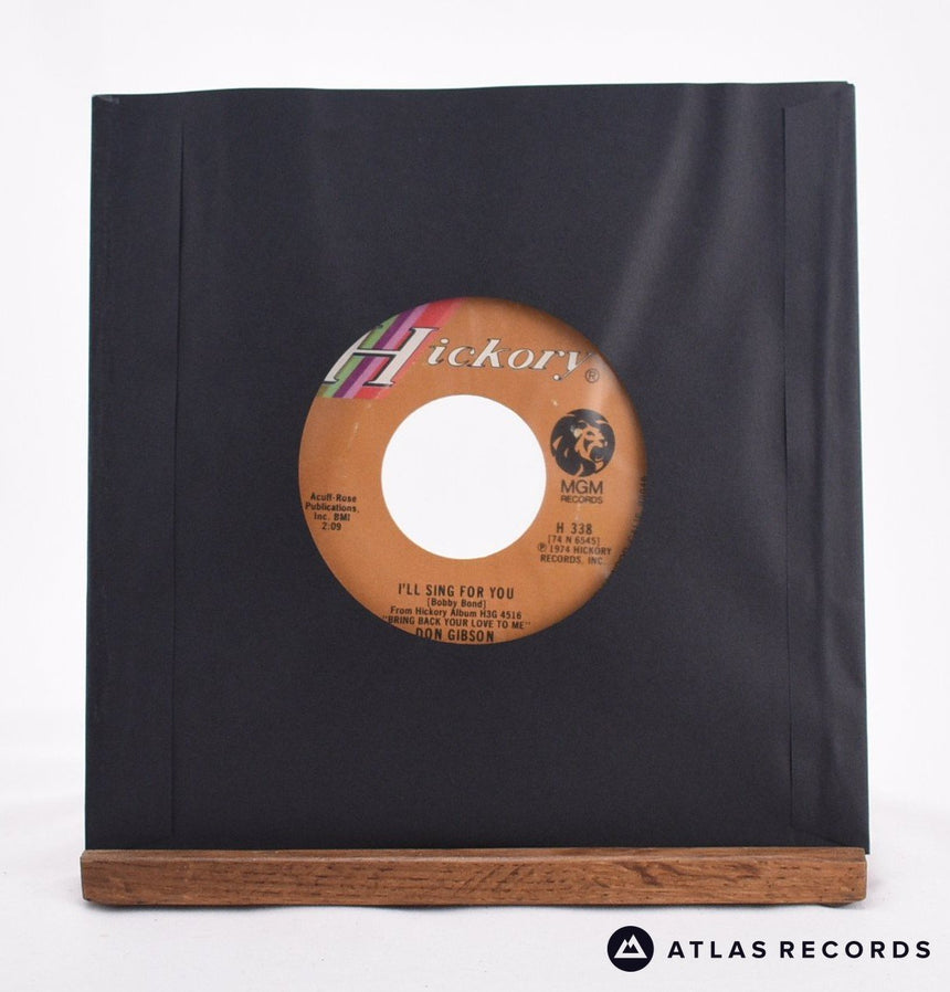 Don Gibson - Pocatello / I'll Sing For You - 7" Vinyl Record - VG+