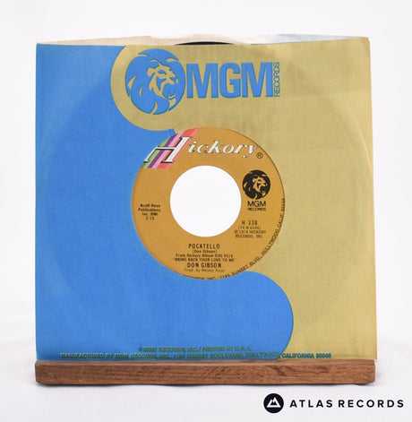 Don Gibson - Pocatello / I'll Sing For You - 7" Vinyl Record - NM/VG+