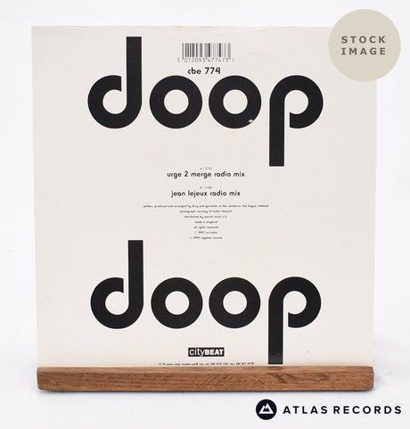 Doop Doop Vinyl Record - Reverse Of Sleeve