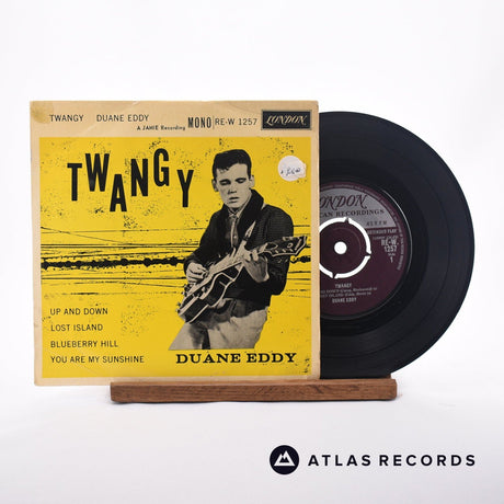 Duane Eddy Twangy 7" Vinyl Record - Front Cover & Record