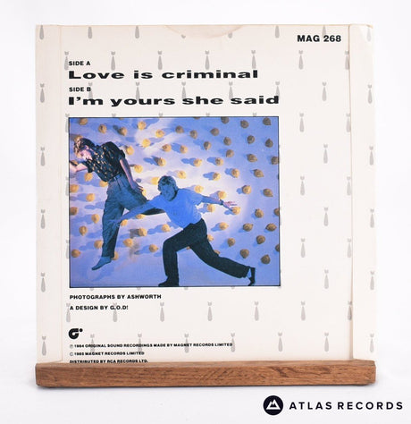 Duck You Sucker - Love Is Criminal - 7" Vinyl Record - EX/VG+