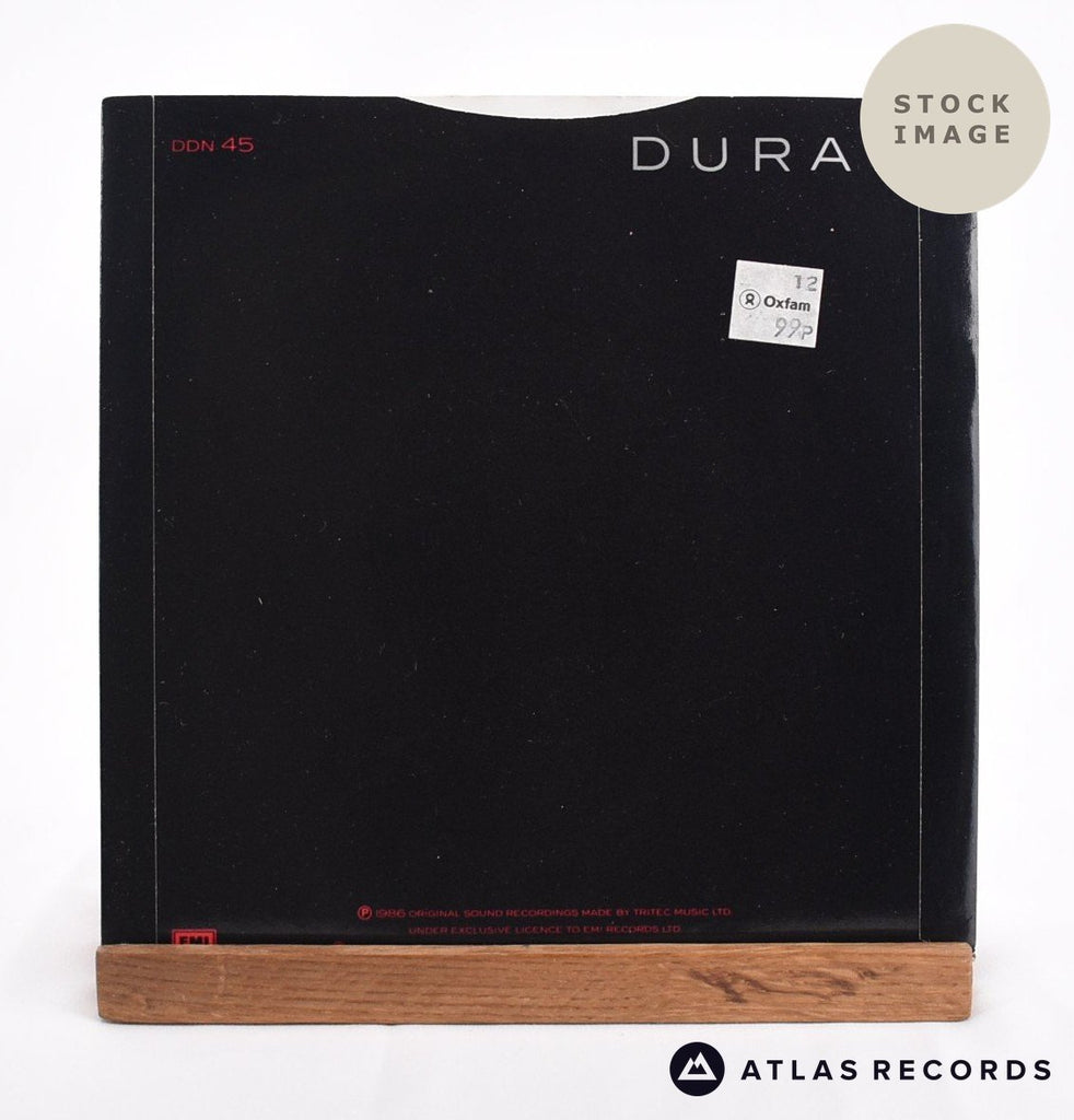 Duran Duran Notorious Vinyl Record - Reverse Of Sleeve