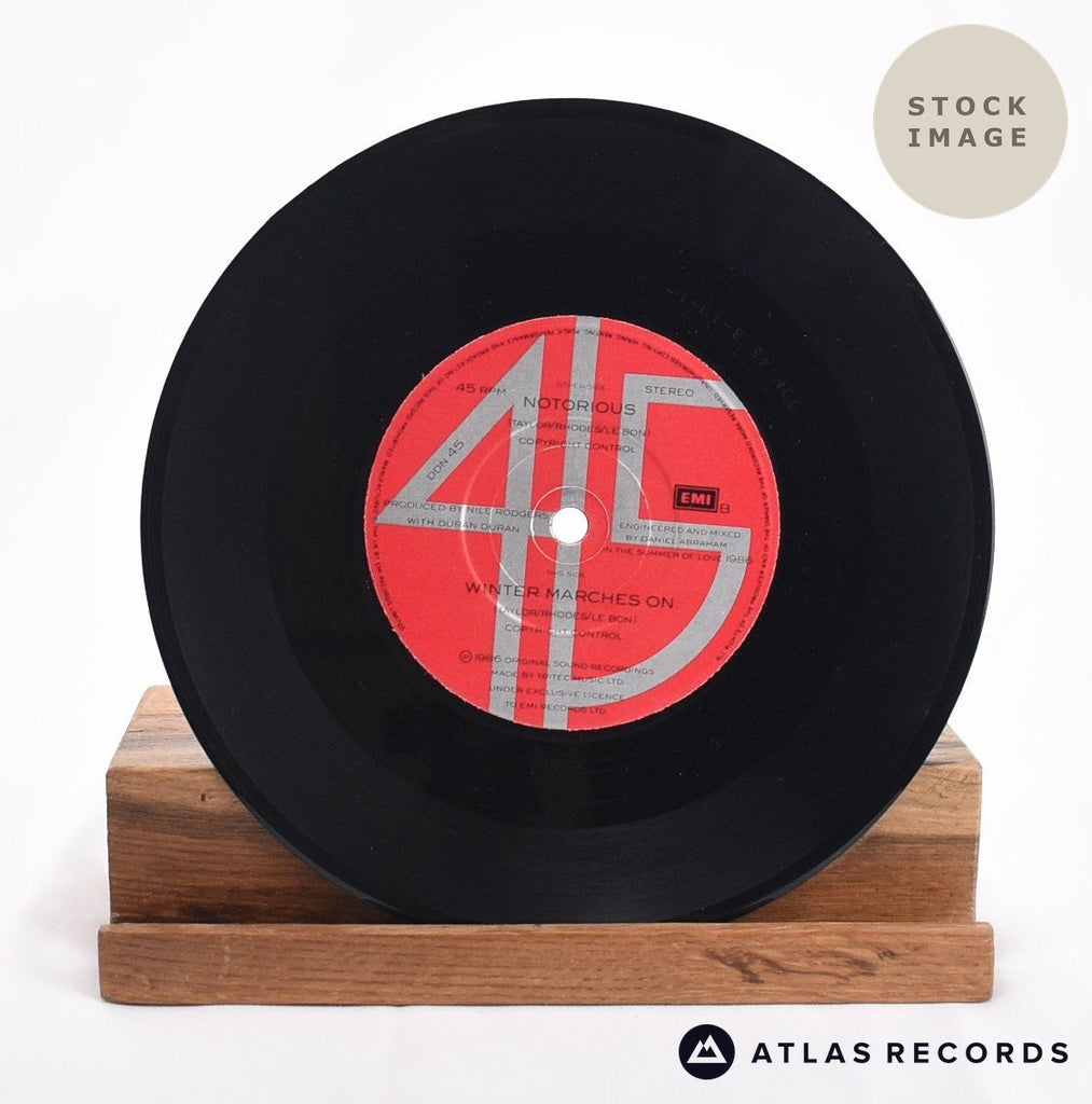 Duran Duran Notorious Vinyl Record - Record B Side
