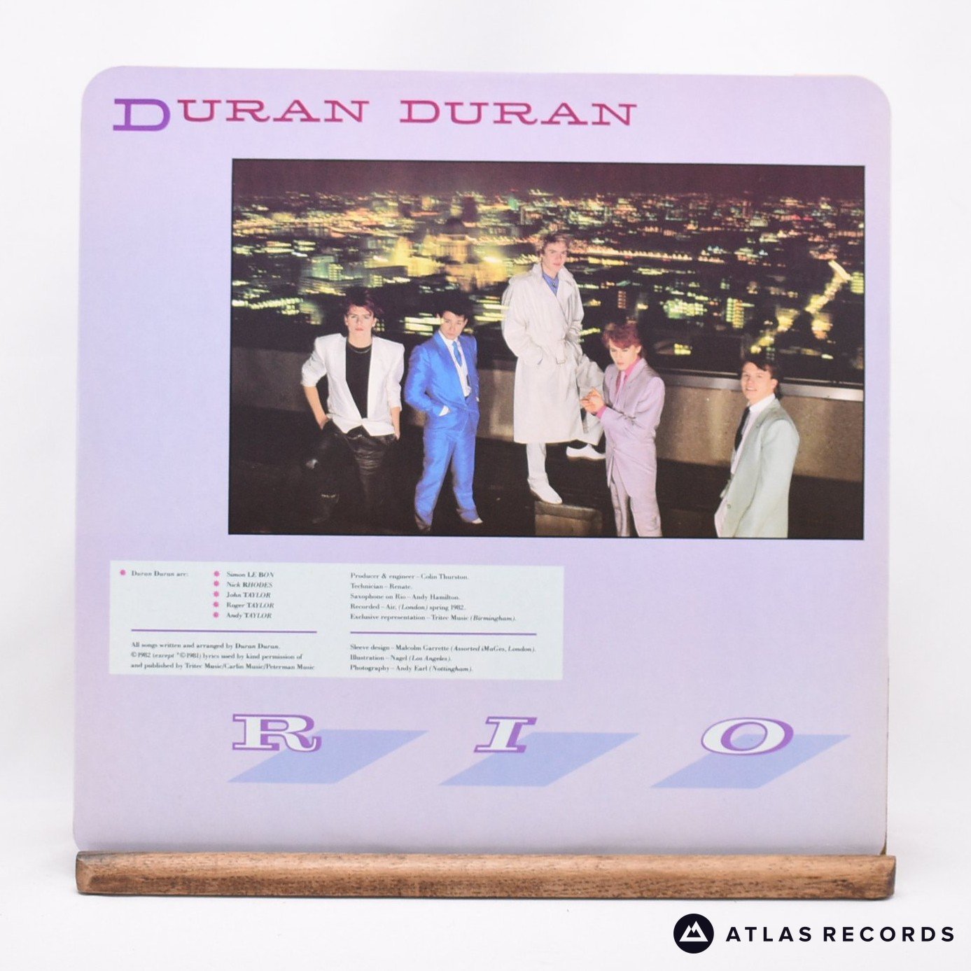 DURAN DURAN·LPレコード“RIO” - 洋楽