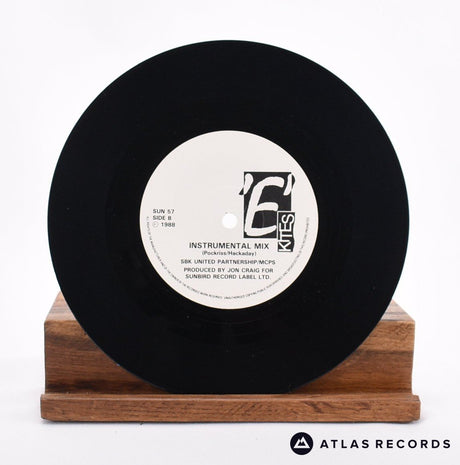 'E' - Kites - 7" Vinyl Record - EX/EX