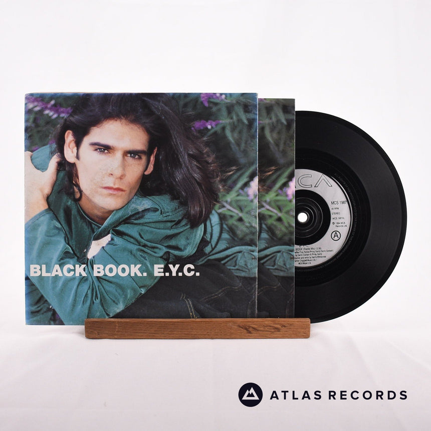 E.Y.C. Black Book 7" Vinyl Record - Front Cover & Record