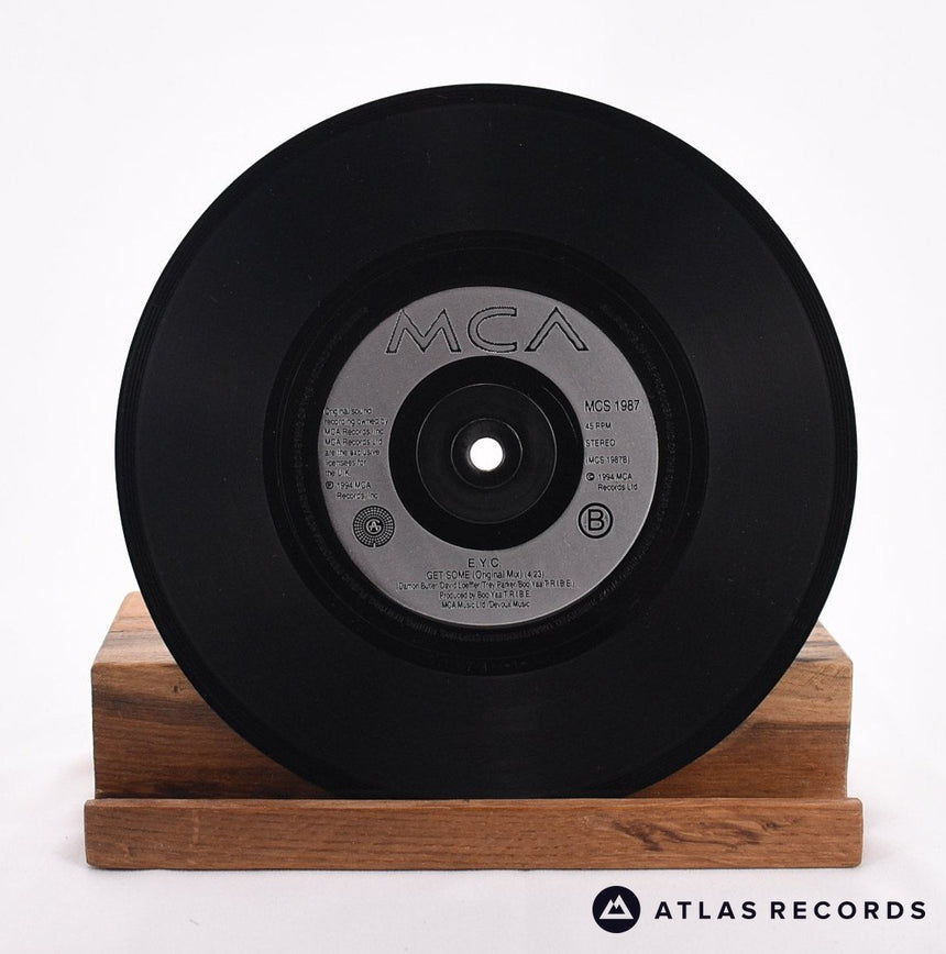 E.Y.C. - Black Book - Poster 7" Vinyl Record - EX/EX