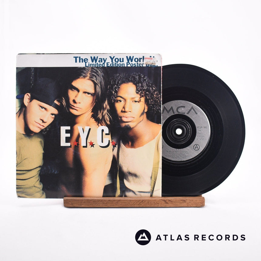 E.Y.C. The Way You Work It 7" Vinyl Record - Front Cover & Record