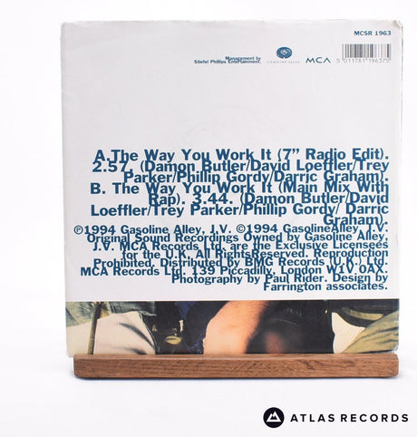 E.Y.C. - The Way You Work It - 7" Vinyl Record - VG+/EX