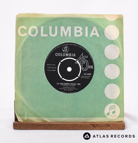 Eartha Kitt An Englishman Needs Time / Little White Lies 7" Vinyl Record - In Sleeve