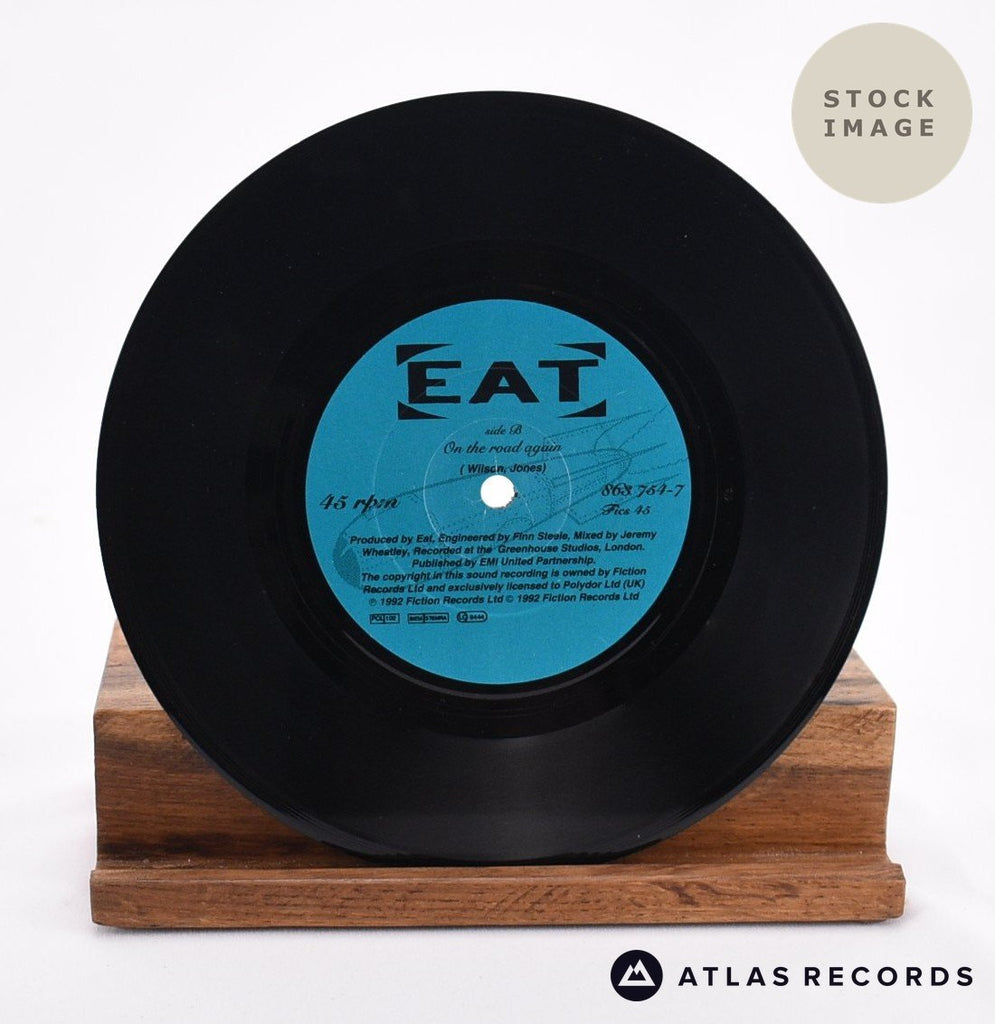 Eat Shame 1989 Vinyl Record - Record B Side