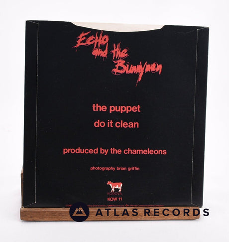 Echo & The Bunnymen - The Puppet - 7" Vinyl Record - EX/EX