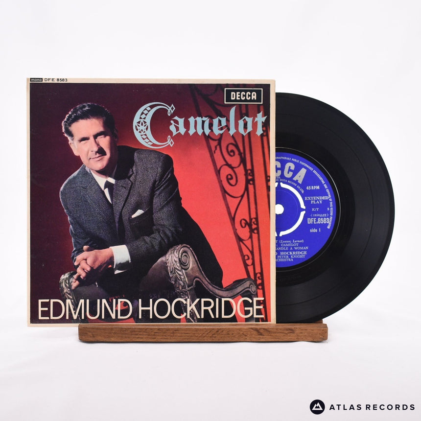 Edmund Hockridge Camelot 7" Vinyl Record - Front Cover & Record