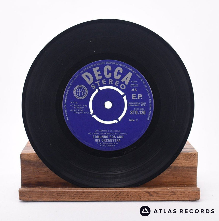 Edmundo Ros & His Orchestra - Rhythms Of The South - 7" EP Vinyl Record - EX/VG+