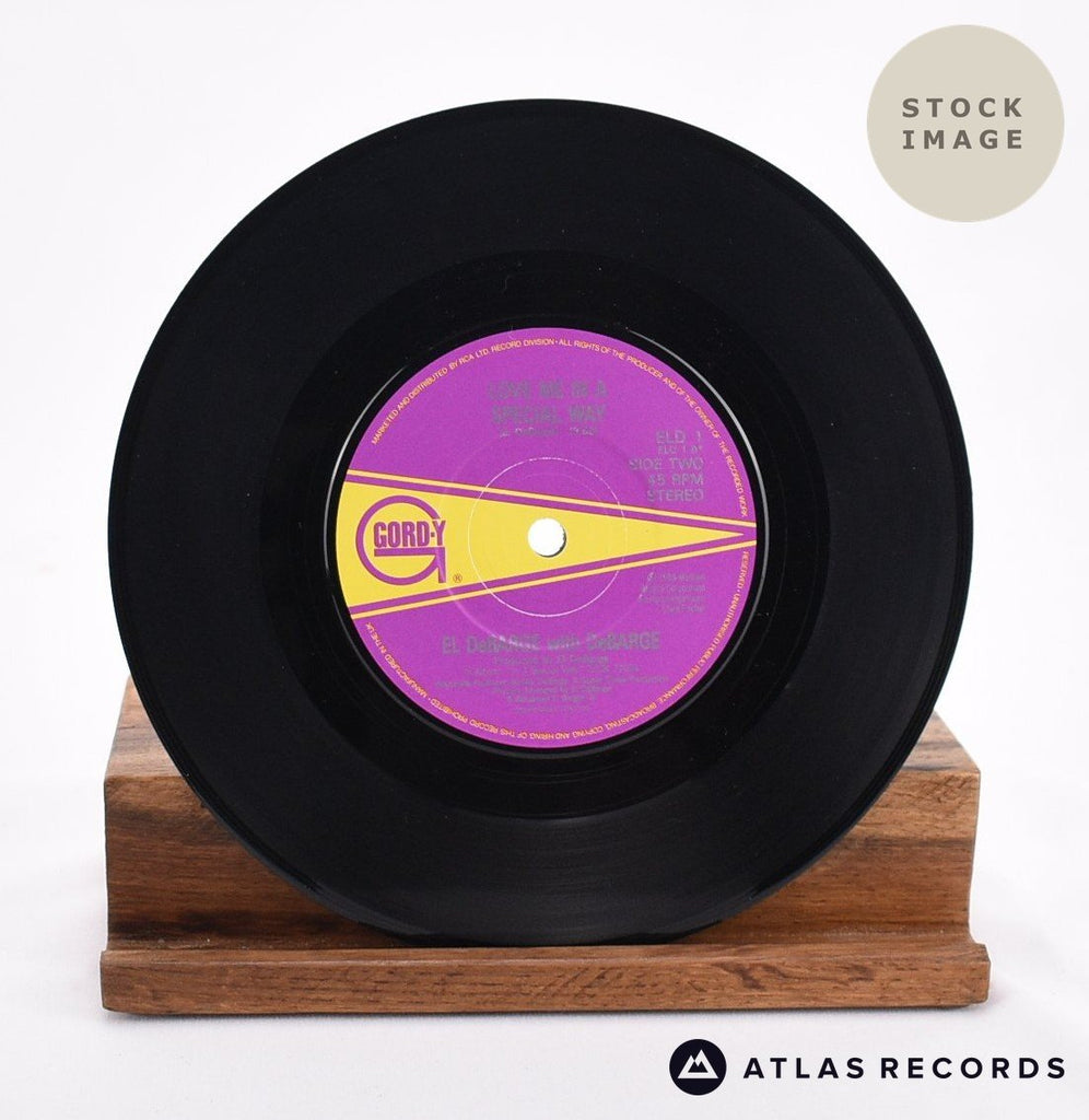 El DeBarge Who's Johnny Vinyl Record - Record B Side