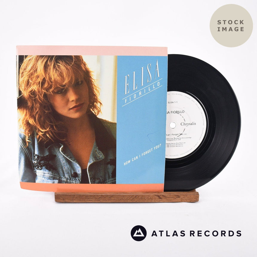 Elisa Fiorillo How Can I Forget You Vinyl Record - Sleeve & Record Side-By-Side