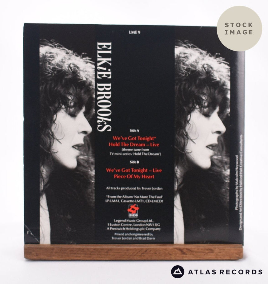 Elkie Brooks We've Got Tonight 7" Vinyl Record - Record A Side