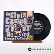 Elvis Costello & The Attractions I Wanna Be Loved 7" Vinyl Record - Front Cover & Record