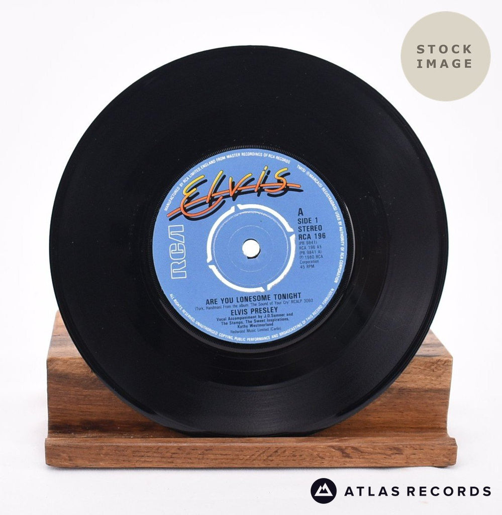 Elvis Presley Are You Lonesome Tonight? Vinyl Record - Record A Side