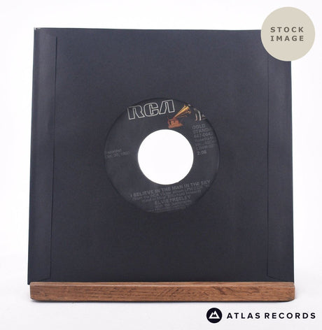 Elvis Presley Crying In The Chapel 7" Vinyl Record - Reverse Of Sleeve