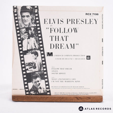 Elvis Presley - Follow That Dream - 7" Vinyl Record - VG+/VG+