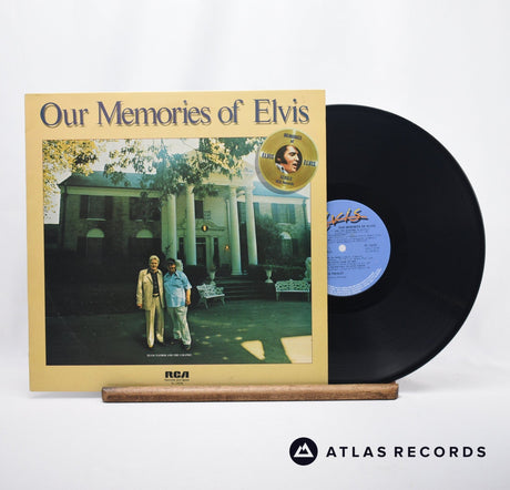 Elvis Presley Our Memories Of Elvis LP Vinyl Record - Front Cover & Record