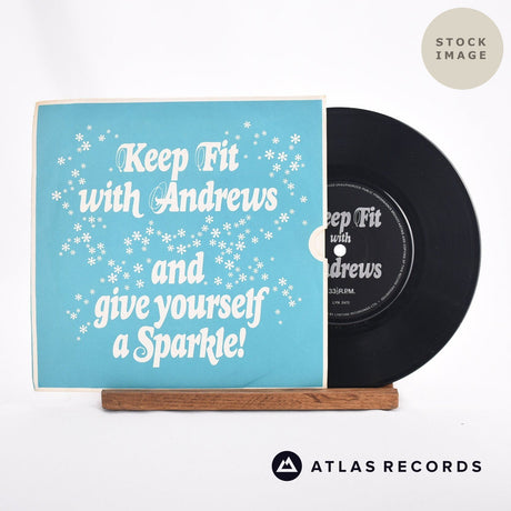 Emperor Rosko Keep Fit With Andrews 7" Vinyl Record - Sleeve & Record Side-By-Side