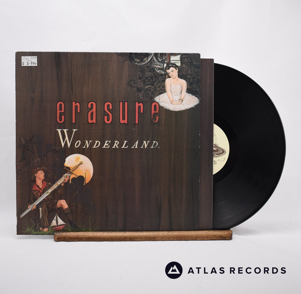 Erasure Wonderland LP Vinyl Record - Front Cover & Record