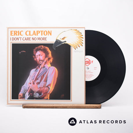 Eric Clapton I Don't Care No More LP Vinyl Record - Front Cover & Record