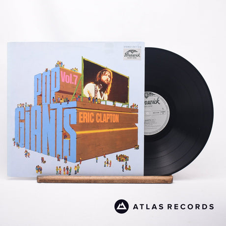 Eric Clapton Pop Giants, Vol. 7 LP Vinyl Record - Front Cover & Record