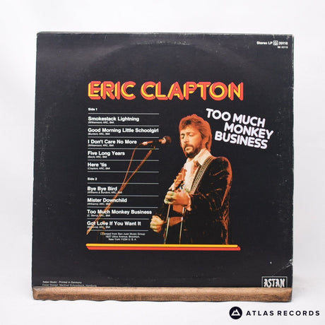 Eric Clapton - Too Much Monkey Business - LP Vinyl Record - VG+/EX