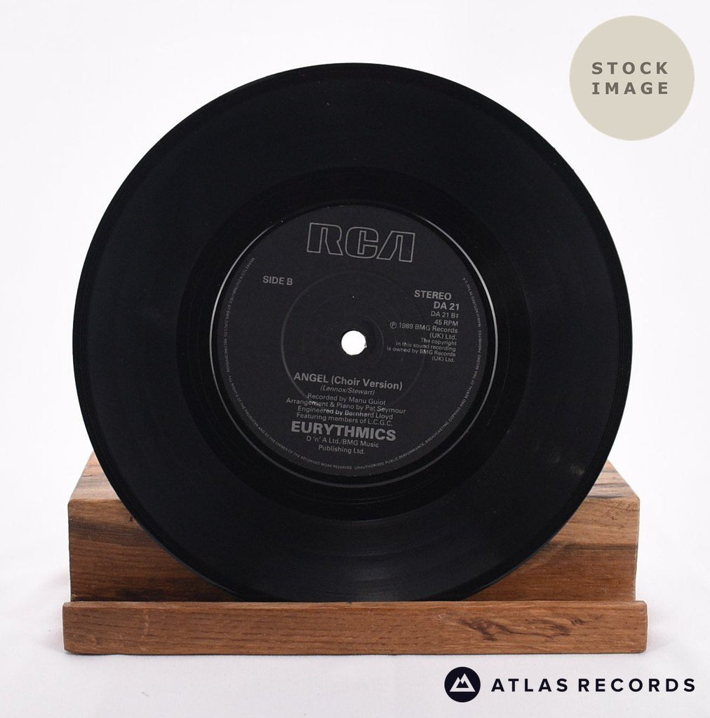 Eurythmics Angel Vinyl Record - Record B Side