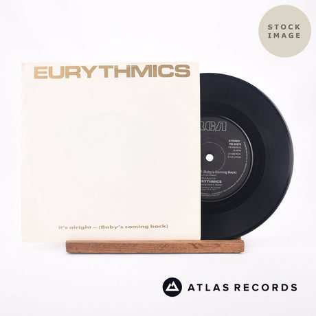 Eurythmics It's Alright 7" Vinyl Record - Sleeve & Record Side-By-Side