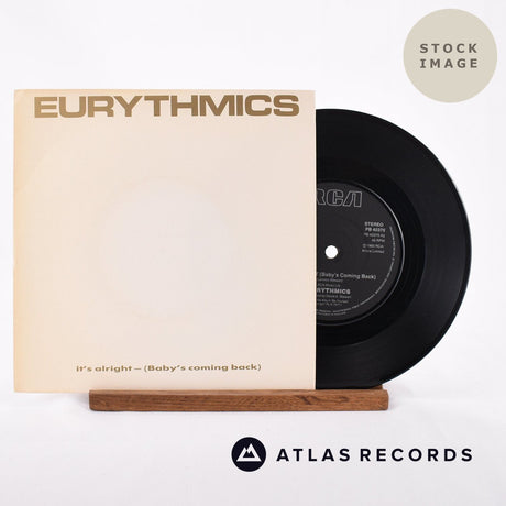 Eurythmics It's Alright Vinyl Record - Sleeve & Record Side-By-Side