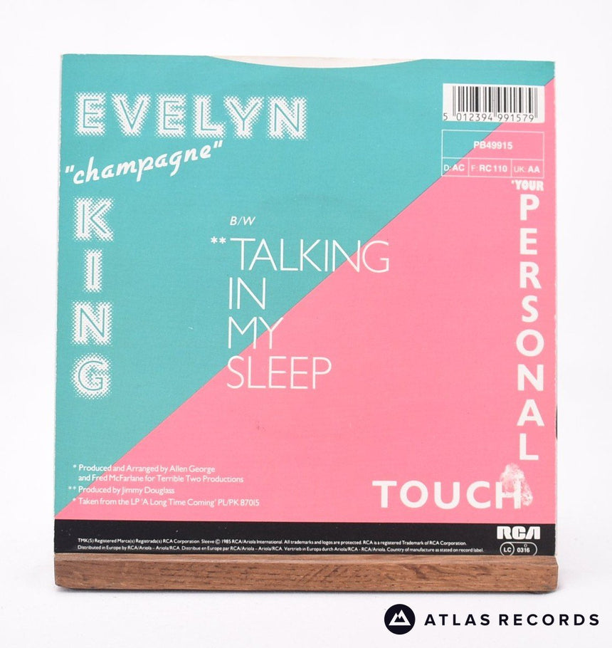 Evelyn King - Your Personal Touch - 7" Vinyl Record - EX/EX