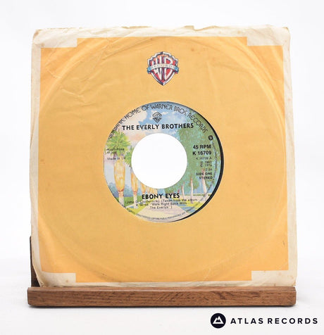 Everly Brothers Ebony Eyes 7" Vinyl Record - In Sleeve