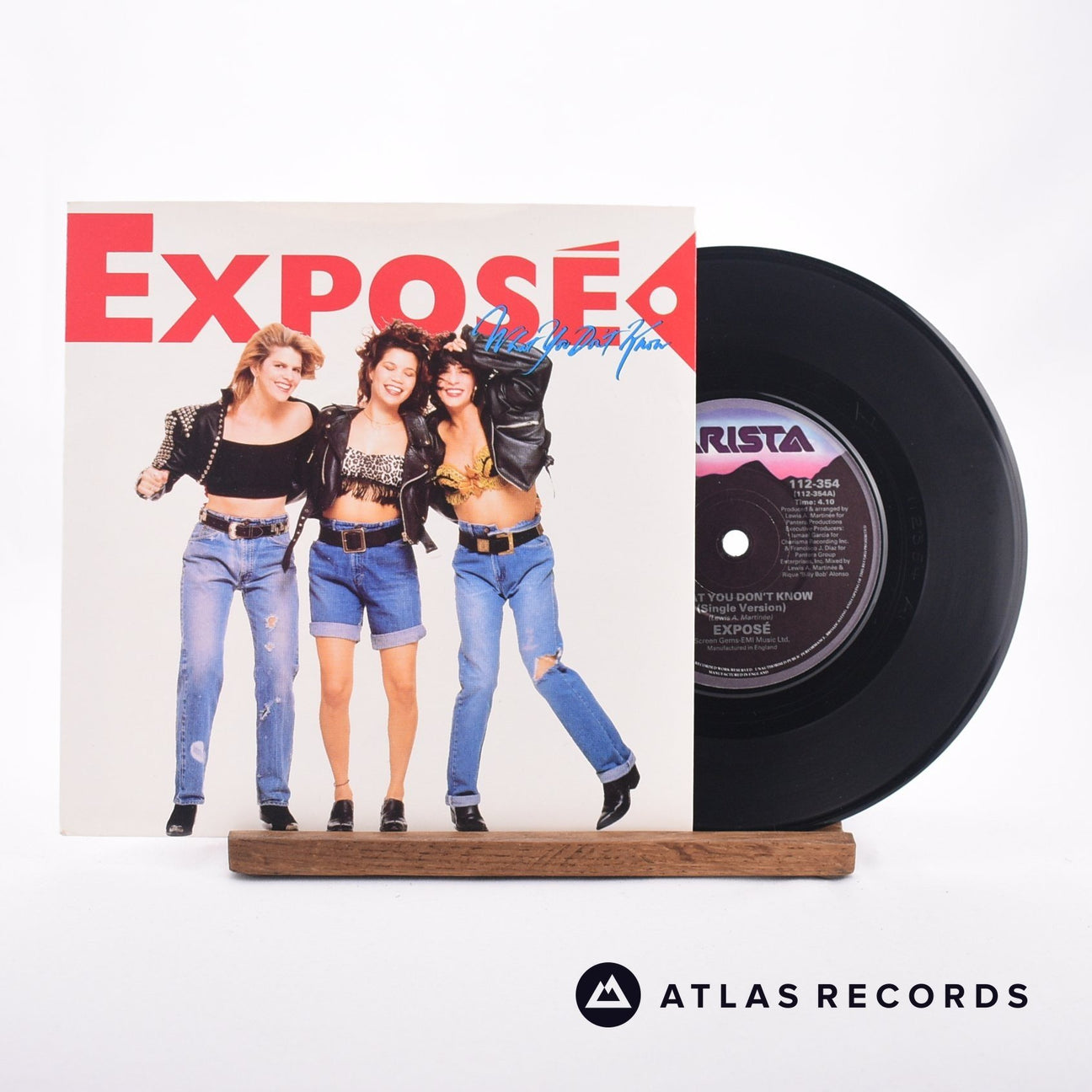 Exposé What You Don't Know 7" Vinyl Record - Front Cover & Record